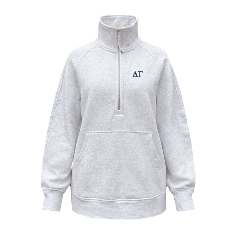 Delta Gamma lululemon Scuba Oversized Funnel-Neck Half Zip Long