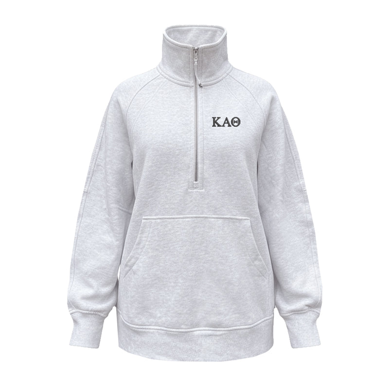 Kappa Alpha Theta lululemon Scuba Oversized Funnel-Neck Half Zip Long