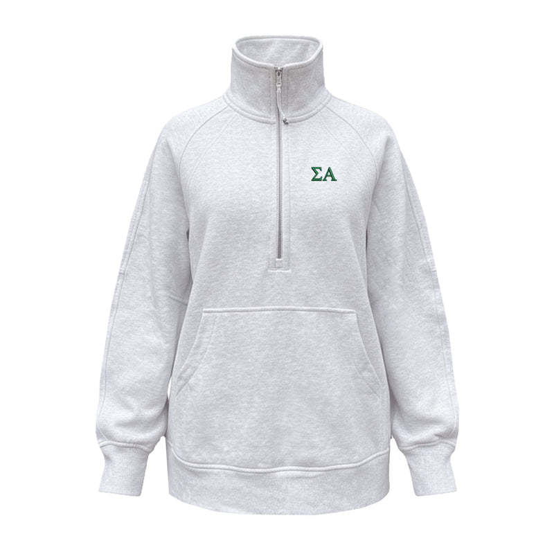 Sigma Alpha lululemon Scuba Oversized Funnel-Neck Half Zip Long