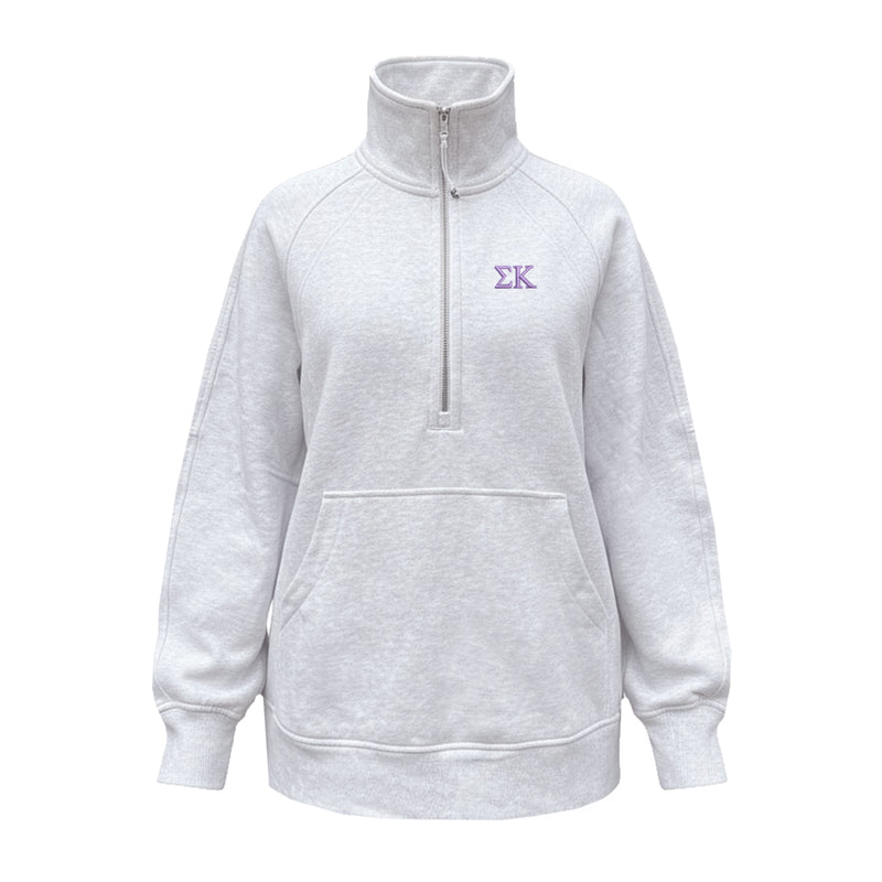 Sigma Kappa lululemon Scuba Oversized Funnel-Neck Half Zip Long