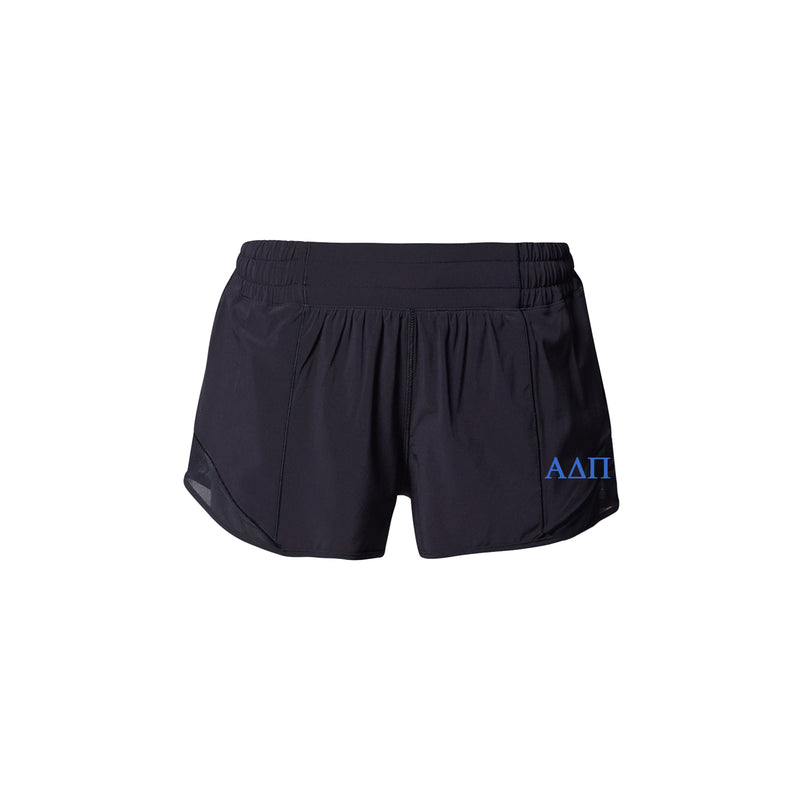 Alpha Delta Pi lululemon Hotty Hot High-Rise Lined Short 2.5" - Black