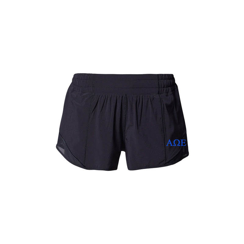 Alpha Omega Epsilon lululemon Hotty Hot High-Rise Lined Short 2.5" - Black