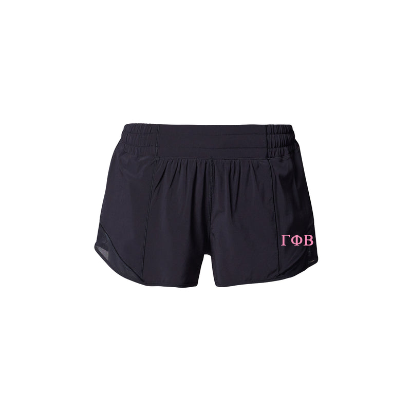 Gamma Phi Beta lululemon Hotty Hot High-Rise Lined Short 2.5" - Black