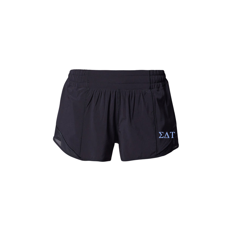 Sigma Delta Tau lululemon Hotty Hot High-Rise Lined Short 2.5" - Black
