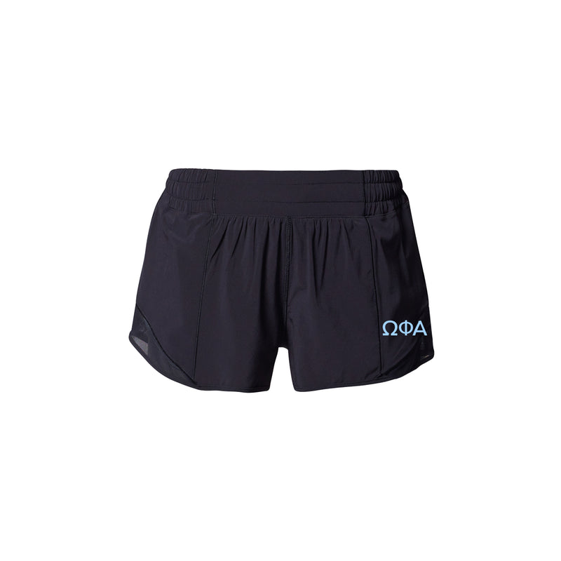 Omega Phi Alpha lululemon Hotty Hot High-Rise Lined Short 2.5" - Black