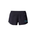Zeta Tau Alpha lululemon Hotty Hot High-Rise Lined Short 2.5" - Black