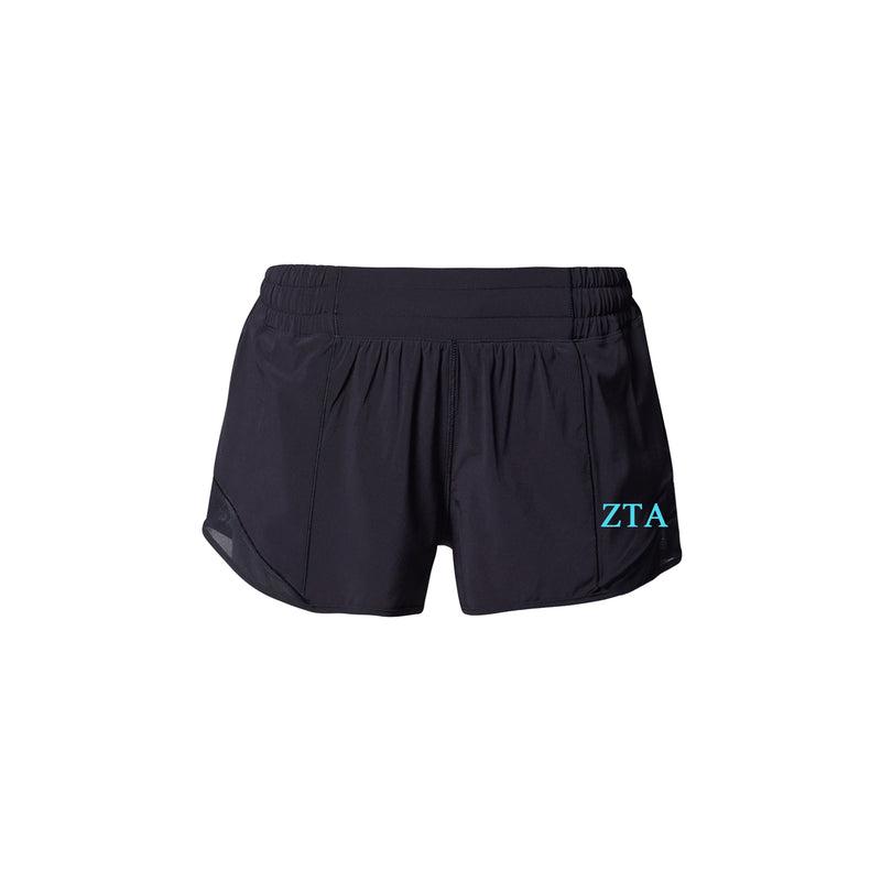 Zeta Tau Alpha lululemon Hotty Hot High-Rise Lined Short 2.5" - Black