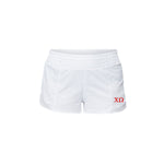 Chi Omega lululemon Hotty Hot High-Rise Lined Short 2.5" - White