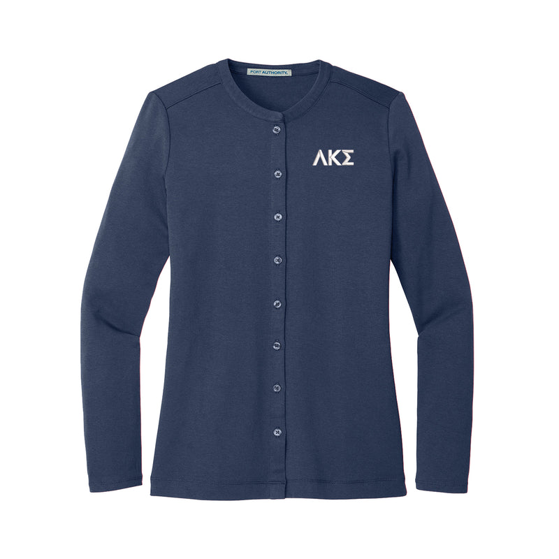 Lambda Kappa Sigma Lightweight Cotton Modal Cardigan