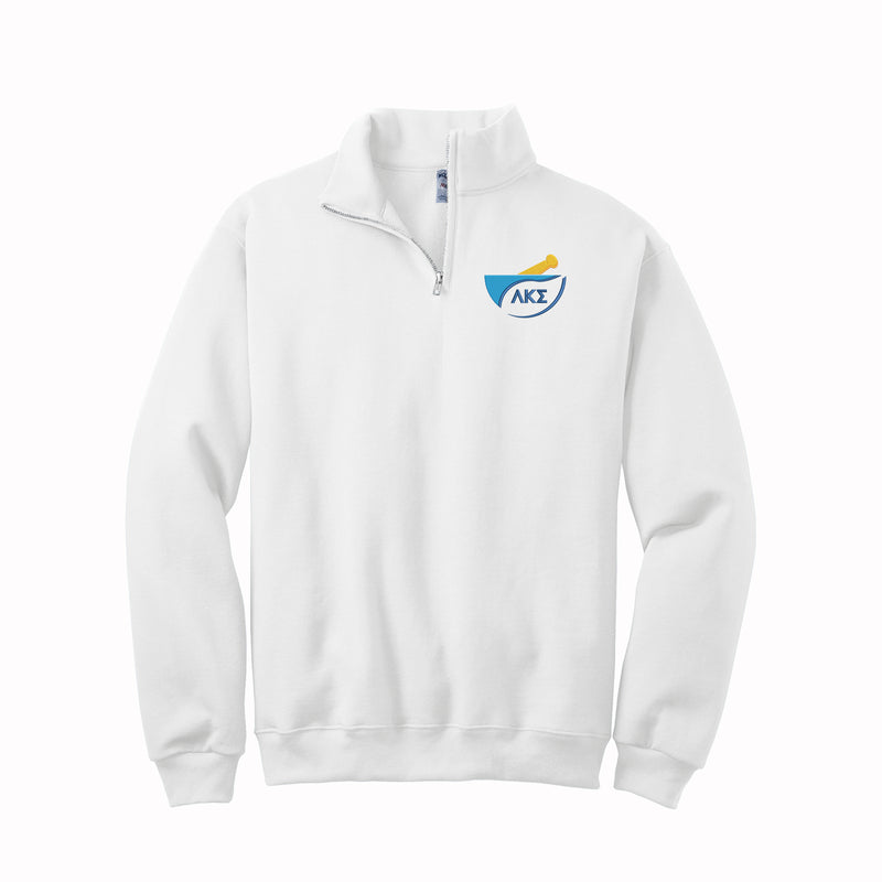 Lambda Kappa Sigma Mortar Pestle Quarter Zip Sweatshirt