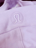 LIMITED EDITION Alpha Delta Pi lululemon Scuba Oversized Half-Zip Hoodie - Lavender Frost