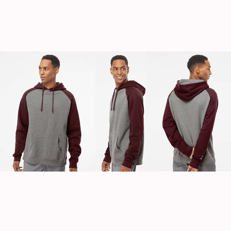 Phi Sigma Pi Raglan Hooded Sweatshirt