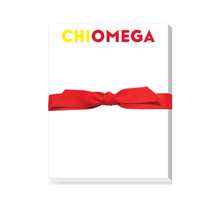 Chi Omega Mini Notepads