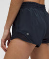 Alpha Xi Delta lululemon Hotty Hot High-Rise Lined Short 2.5" - Navy