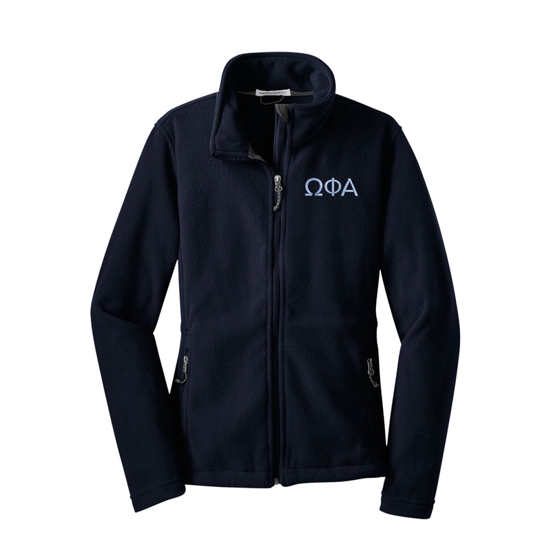 Omega Phi Alpha Fleece Jacket