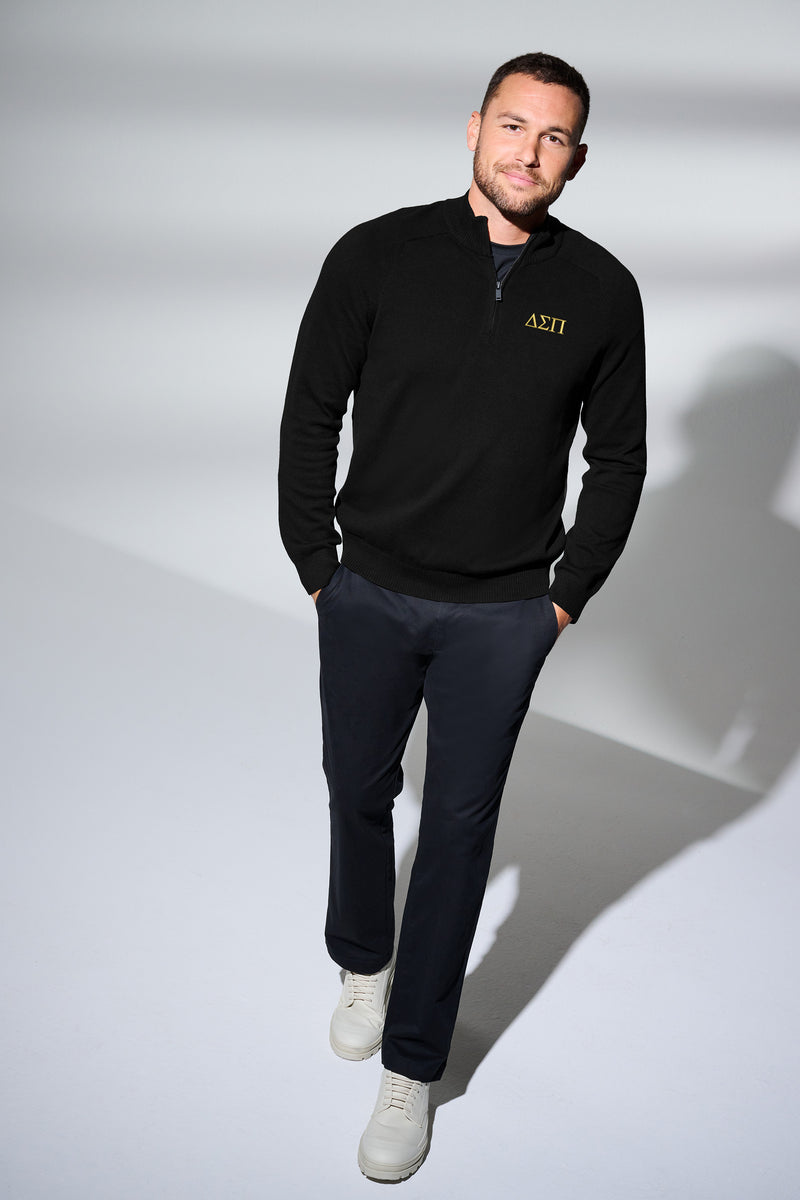 Phi Alpha Delta 1/4-Zip Monogrammed Sweater
