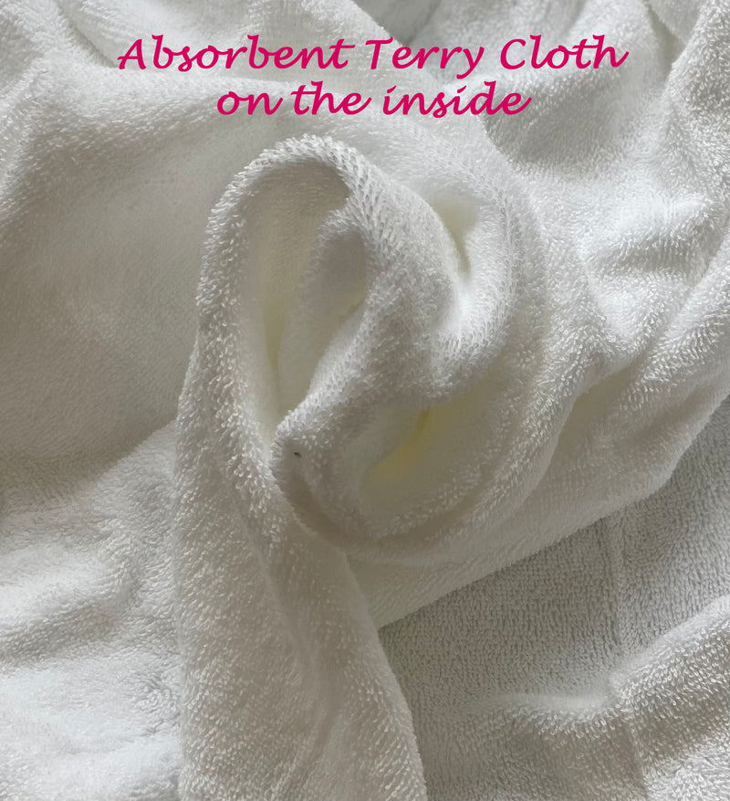 Delta Zeta Terry Velour Spa Wrap