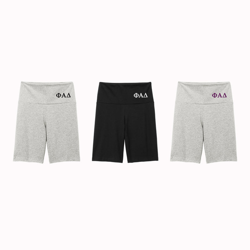 Phi Alpha Delta High Waist Bike Shorts