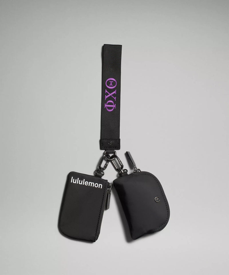 Phi Chi Theta lululemon Dual Pouch Wristlet