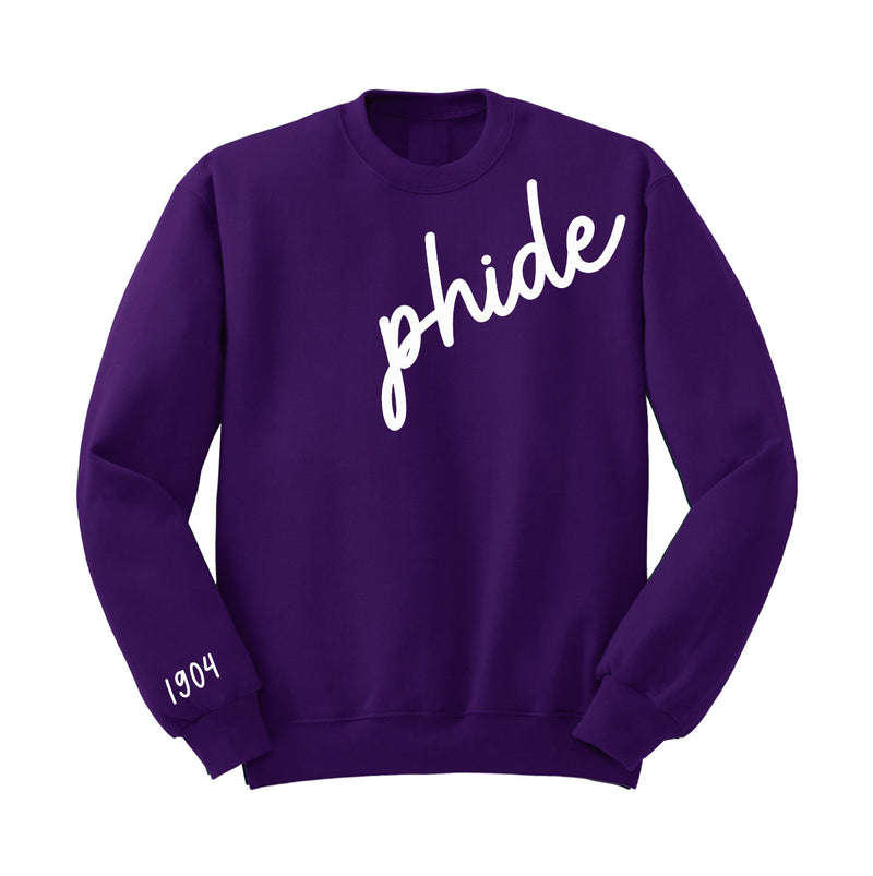 Phi Delta Epsilon 1904Avenue Crewneck