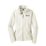 Phi Delta Epsilon Fleece Jacket - Ladies