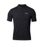 Phi Delta Epsilon lululemon Evolution Short-Sleeve Polo - Black