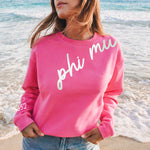 Phi Mu 1852 Avenue Crewneck