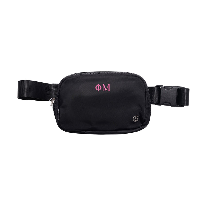 Phi Mu lululemon Everywhere Belt Bag - Black