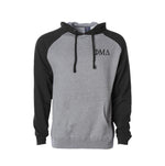Phi Mu Delta Raglan Hooded Sweatshirt