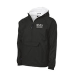 Phi Mu Delta Flannel Lined Windbreaker - 2 Line Design