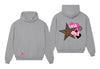 Phi Mu 1852 Leopard Star Pullover Hoodie