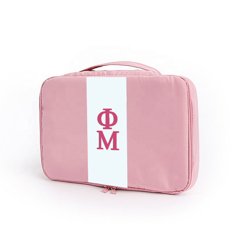 Phi Mu Makeup Bag