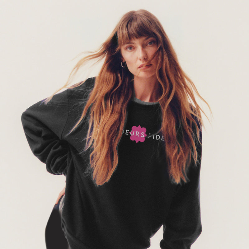 Phi Mu Les Soeurs Fideles Luxe Crewneck Sweatshirt