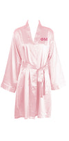 Phi Mu Satin Robe