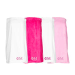 Phi Mu Terry Velour Spa Wrap