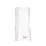 Phi Mu Terry Velour Spa Wrap