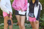 LIMITED EDITION Phi Mu lululemon Hotty Hot High-Rise Lined Short 2.5" - Pink Frosting