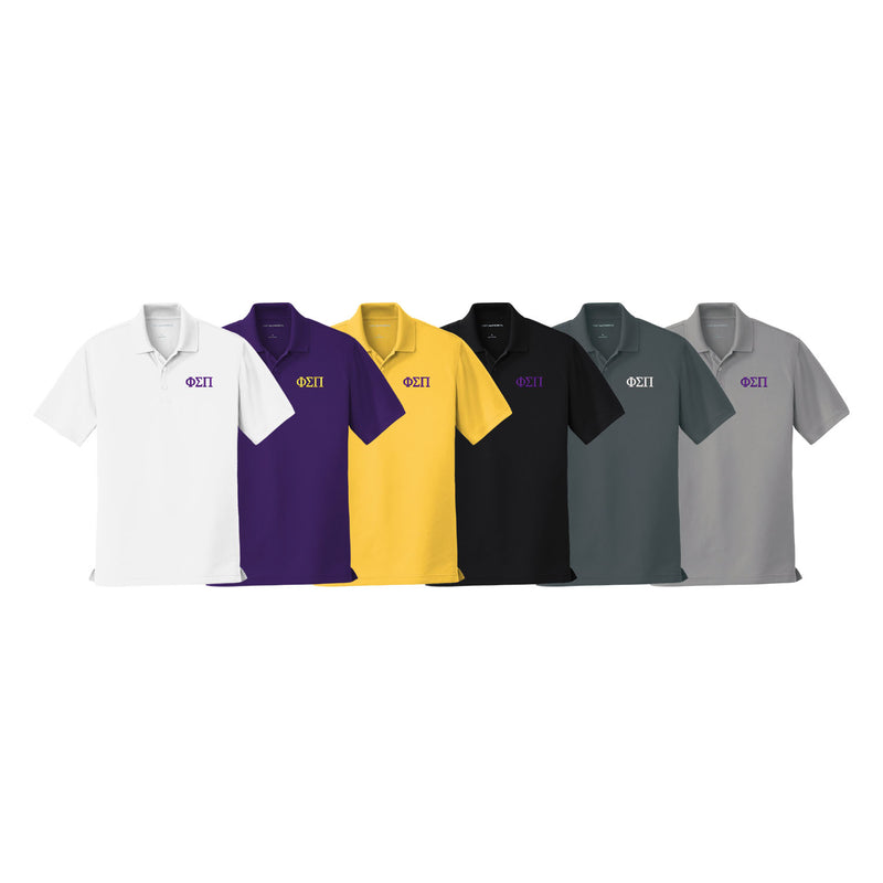 Phi Sigma Pi Performance Polo - Short Sleeve