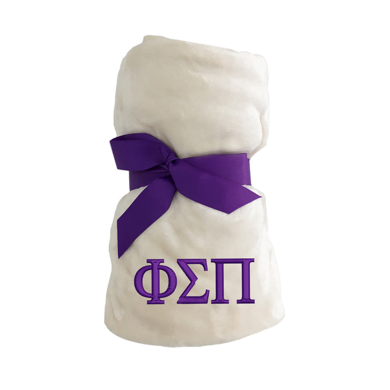 Phi Sigma Pi Tahoe Fleece Blanket