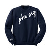 Phi Sigma Sigma 1913 Avenue Crewneck