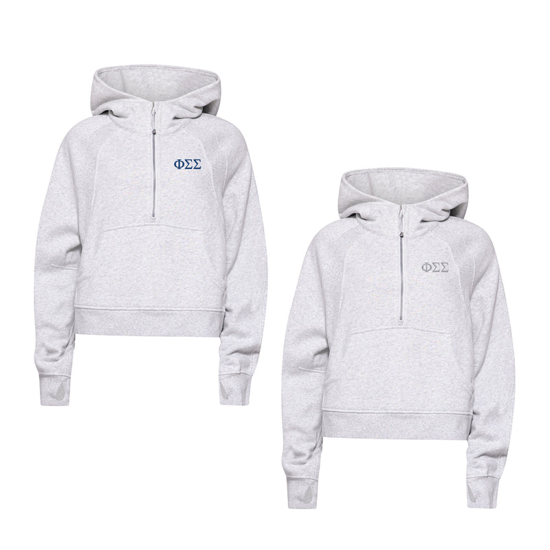 Phi Sigma Sigma lululemon Scuba Oversized Half-Zip Hoodie