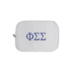 Phi Sigma Sigma Waffle Weave Cosmetic Bag