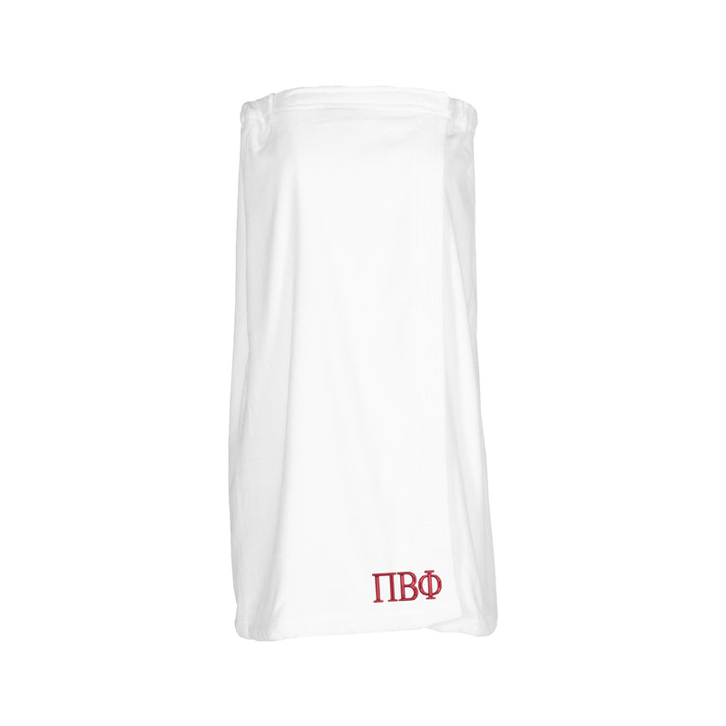 Pi Beta Phi Terry Velour Spa Wrap