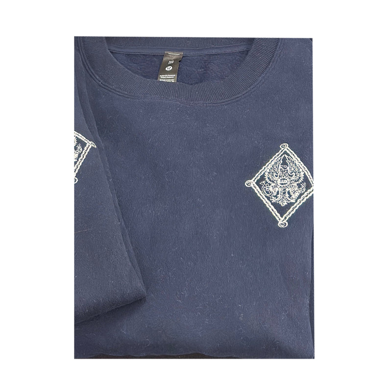 Pi Beta Phi lululemon Steady State Crew - Embroidered Crest - Navy