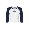 Pi Beta Phi Sorority Raglan Fitted Baby Tee