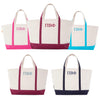Pi Beta Phi Large Canvas Tote Bag