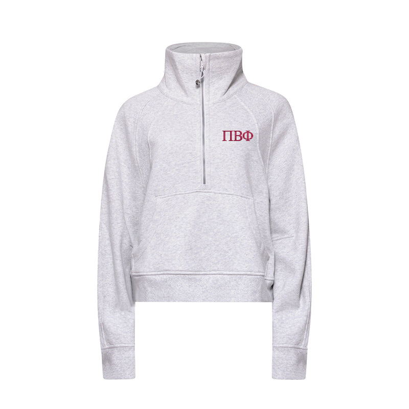 Pi Beta Phi lululemon Scuba Oversized Funnel-Neck Half Zip