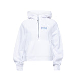 Pi Beta Phi lululemon Scuba Oversized Half-Zip Hoodie - White