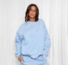 Pi Beta Phi Cloud Fleece Crewneck - PI PHI