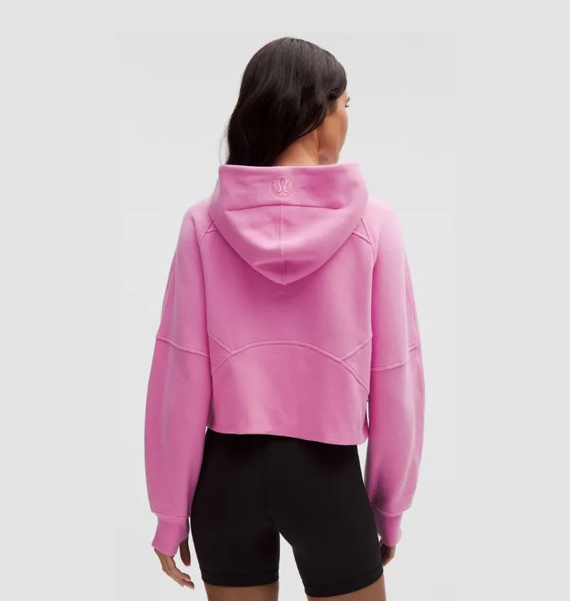 LIMITED EDITION lululemon Scuba Oversized Half-Zip Hoodie - Pink Frosting